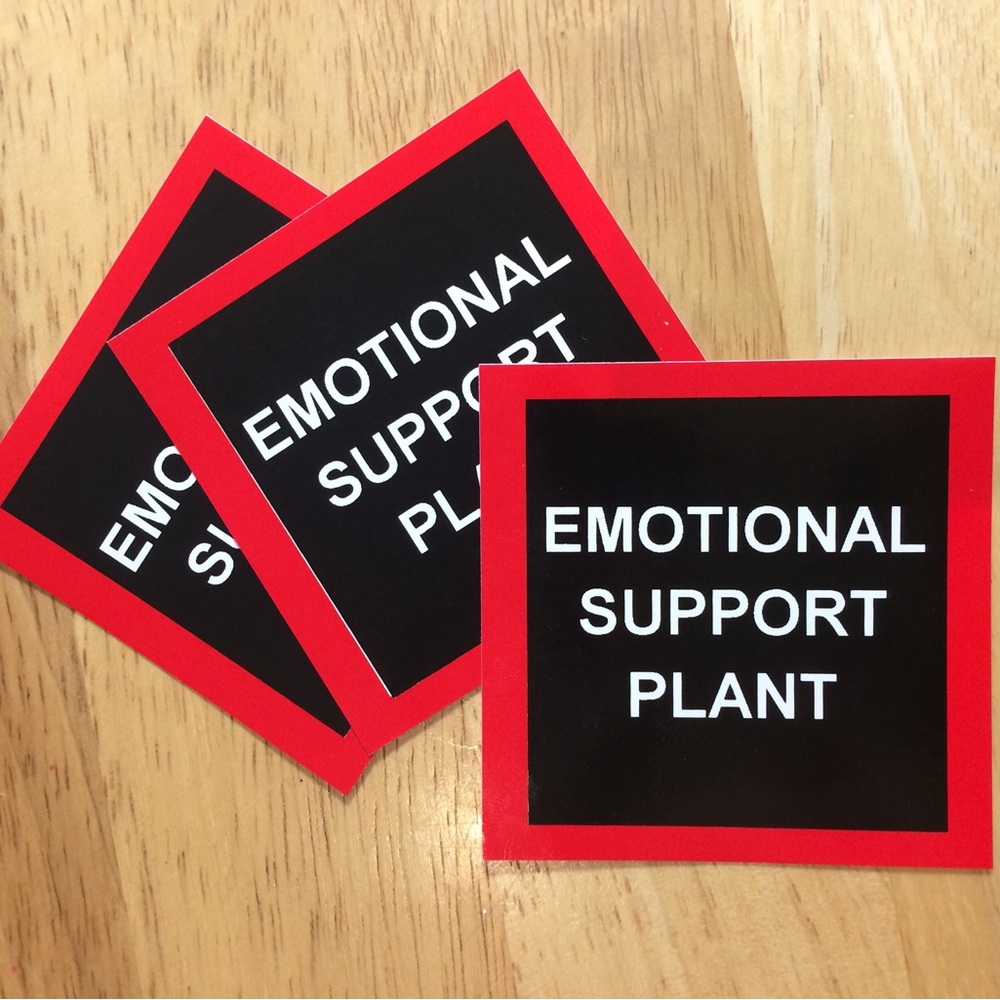 Emotional Support Plant sticker! - Picture 9 of 10